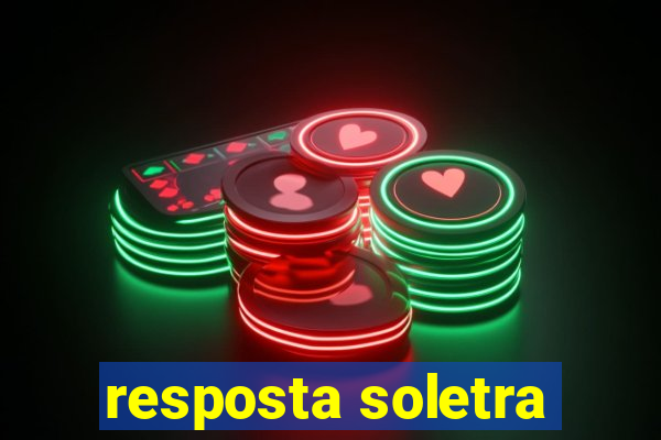 resposta soletra